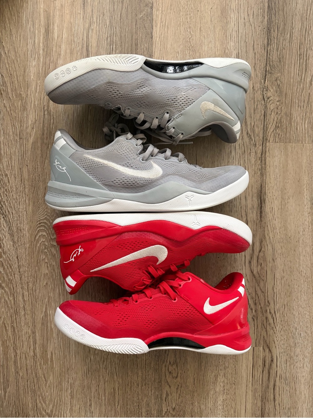 *ONLY GREY NOW* Kobe 8 Nike basketball shoes Sz 7.5